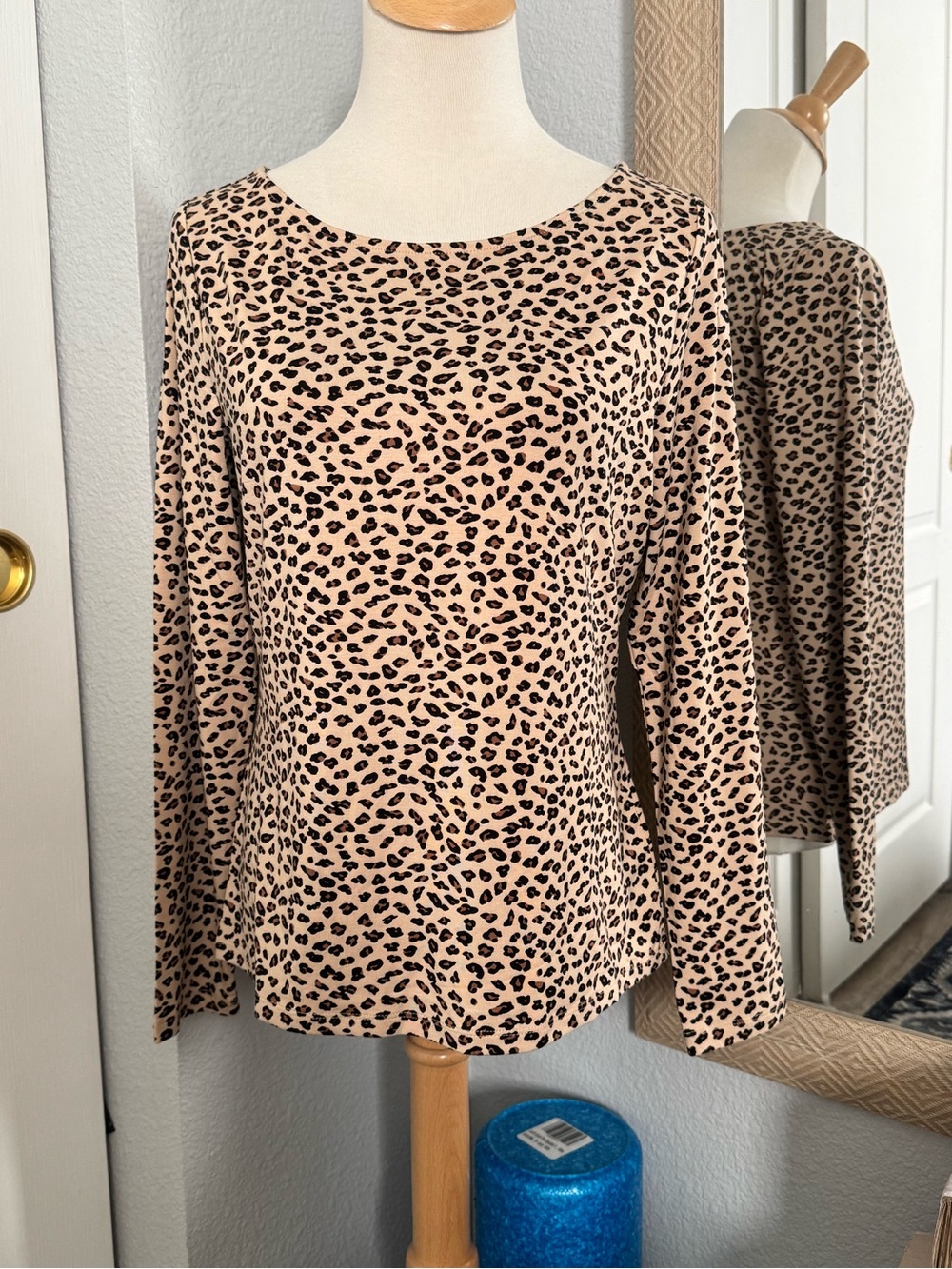 Talbots Ballet Neck Top - Picture 2 of 6